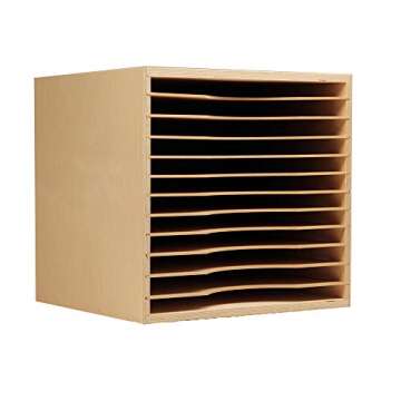 Stamp-n-Storage Paper Holder for 12"x12" Paper - 12 Slot (Standard - Does not fit IKEA Kallax)