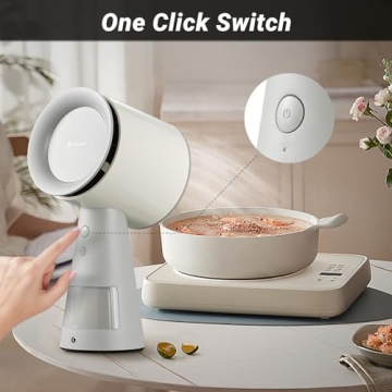 AMZCHEF Portable Range Hood with Powerful Exhaust Fan