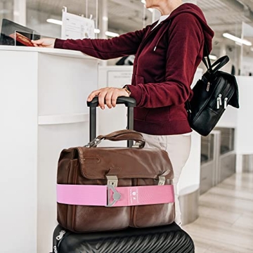 Bylion 2-in-1 Travel Belt for Easy Luggage Management