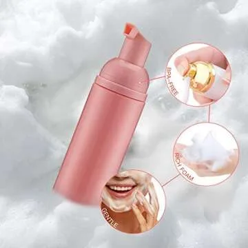 Tekson Foam Pump Bottle Set, Travel-Friendly 3PCS