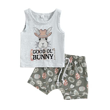 Ledy Champswiin Toddler Boy Dinosaur Summer Outfit Set - Cute & Comfy 2pcs