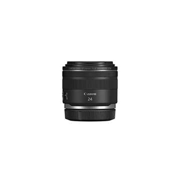 Canon RF24mm F1.8 Macro is STM Lens, Wide-Angle, Fixed Focal Length Prime Lens, Compatible with EOS ...