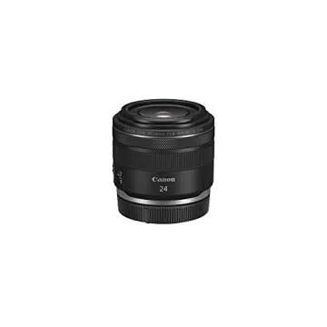 Canon RF24mm F1.8 Macro is STM Lens, Wide-Angle, Fixed Focal Length Prime Lens, Compatible with EOS R Series Mirrorless Cameras, Black