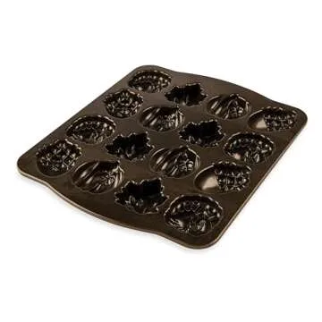 Nordic Ware Autumn Cakelet Pan for Fall Baking Delights