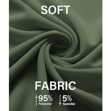 ZITY 5 Pack Mens Polo Shirt Short Sleeve Sports Golf Tennis T-Shirt Moisture-Wicking Summer Shirts