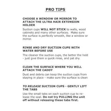 Hair Works ULTRA Hair Extension Holder - Perfect for All Wefts and Bundles