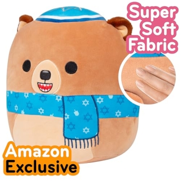 Soft and Cuddly Stokely The Jewish Bear Plush Toy