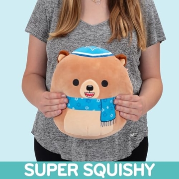 Soft and Cuddly Stokely The Jewish Bear Plush Toy