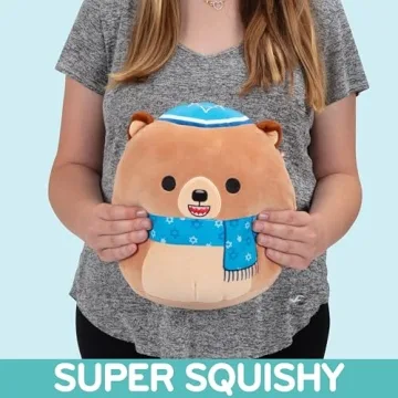 Soft and Cuddly Stokely The Jewish Bear Plush Toy