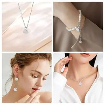 Ximalun 200 Pcs Stainless Steel Blank Heart Pendants Tiny Stamping Tag Flat Love Heart Small Dainty Pendants Metal Polished Love Heart Pendants for Bracelet Necklace Jewelry DIY Craft Making(Silver)