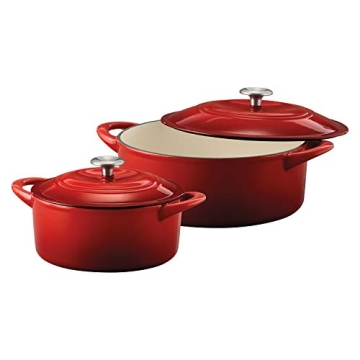 Tramontina Enameled Cast Iron Dutch Oven Set - 2 Piece