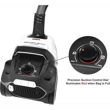 WhisperJet C2 Canister Vacuum - Quiet & Efficient