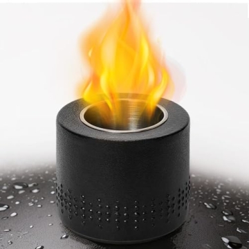 Portable Smokeless Tabletop Fire Pit for S'mores Maker