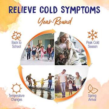 Boiron ColdCalm Tablets 120 Count for Cold Relief Pack