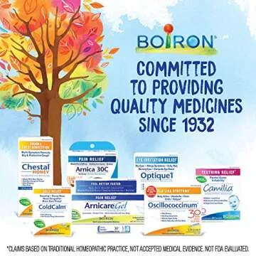 Boiron ColdCalm Tablets 120 Count for Cold Relief Pack