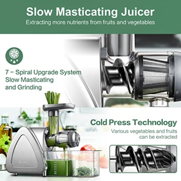 Aobosi Cold Press Juicer  - Nutritious & Easy to Clean