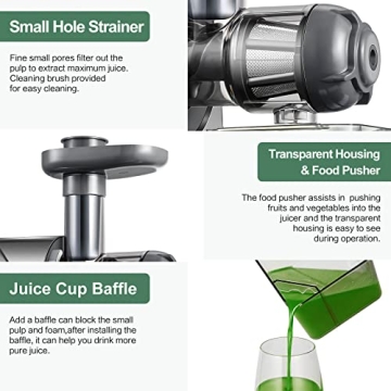 Aobosi Cold Press Juicer  - Nutritious & Easy to Clean