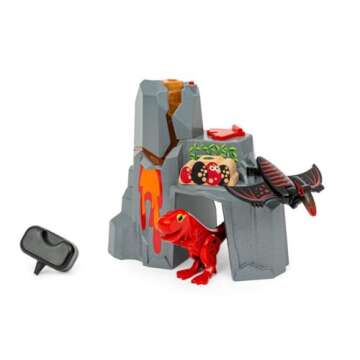 BRIO World - 36092 Dinosaur Erupting Volcano | Toy Train Set for Kids Aged 3 Years Up