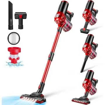 A200 Powerful Cordless Vacuum Cleaner with HEPA Filter