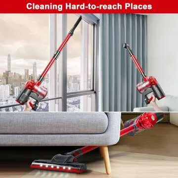 A200 Powerful Cordless Vacuum Cleaner with HEPA Filter