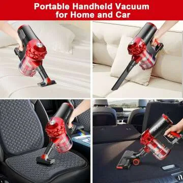 A200 Powerful Cordless Vacuum Cleaner with HEPA Filter