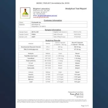 ProHealth Nicotinamide Riboside Pro 500 NAD Supplement for Energy