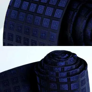 Men's Tie Set Collection - 3 Neckties & Pocket Square