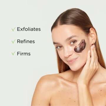 AllWell Beauty Masking Kit | Moisturizing Exfoliating Botanical Radiant Face & Body Mask | With Red Maple, Safflower, & Lavender | Made in the USA, Vegan, Cruelty-Free | 3.38 Fl Oz. Jar + Applicator