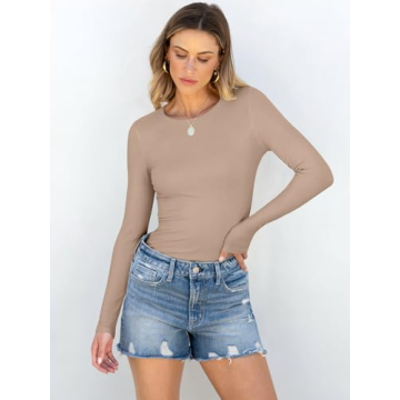 Comfort and Style: ANRABESS Long Sleeve Crewneck Shirt