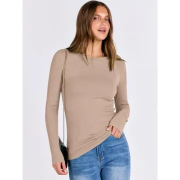 Comfort and Style: ANRABESS Long Sleeve Crewneck Shirt