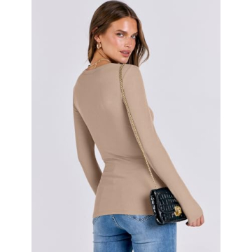Comfort and Style: ANRABESS Long Sleeve Crewneck Shirt