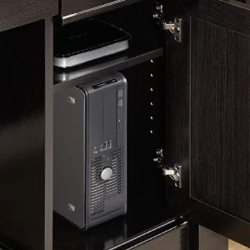 Sauder Palladia L-Desk for Elegant Home Office Setup