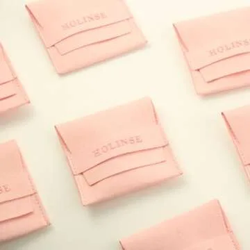 Stylish HOLINSE Stackable Rings for Women, Non-Tarnish