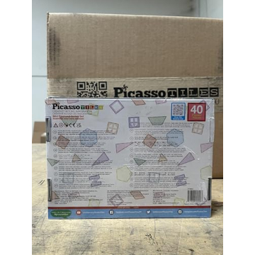 PicassoTiles Mini Magnetic Building Blocks Travel Set