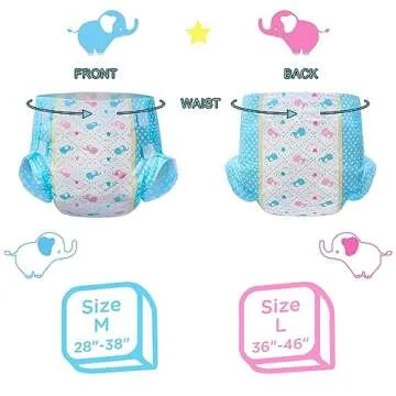 Comfortable Littleforbig Adult Printed Diapers for All