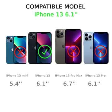 Dohakemuny Inspirational Aesthetic Case Compatible with iPhone 13, Bible Christian Positive Quotes Case for iPhone 13 for Teens Men and Women, Cool Trendy TPU Bumper Case Cover