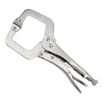 MOUYAT 11 Inch C-Clamp Locking Pliers Set for Woodworking