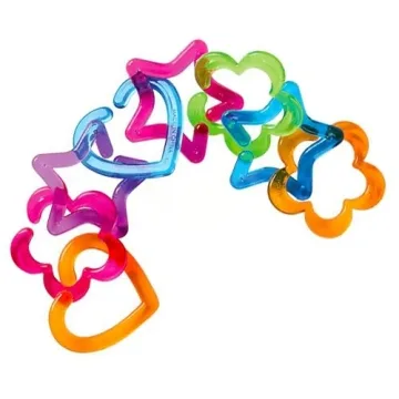 Rainbow Chain Links - 144 pcs Educational Toy for Kids