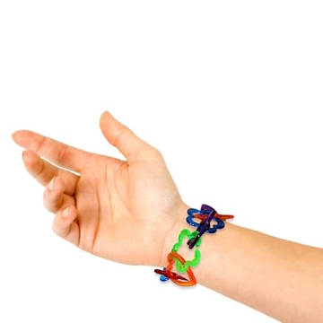 Rainbow Chain Links - 144 pcs Educational Toy for Kids