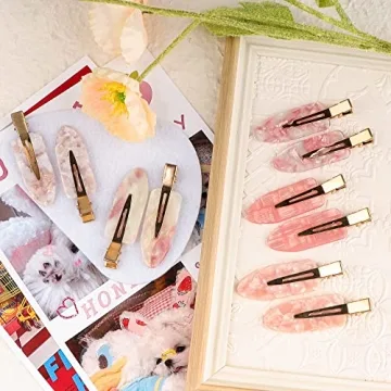 Magicsky No Bend Hair Clips - 10pcs Stylish Hair Accessories