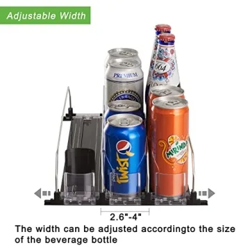 Durable Soda Can Dispenser for Home and Office Organization