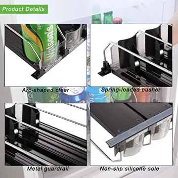 Durable Soda Can Dispenser for Home and Office Organization