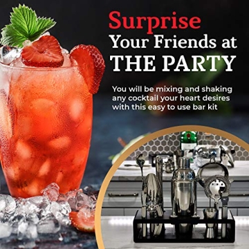 Ultimate 13-Piece Highball & Chaser Cocktail Set