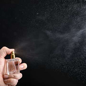 YU FENG 12 Refillable Glass Perfume Spray Bottles