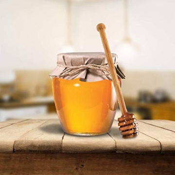 Eddingtons Olive Wood Honey Dipper for Mess-Free Drizzling