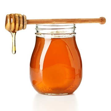 Eddingtons Olive Wood Honey Dipper for Mess-Free Drizzling