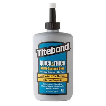 Titebond Molding and Trim Glue - Extra-Thick, Clear-Drying Adhesive for Woodworking Projects