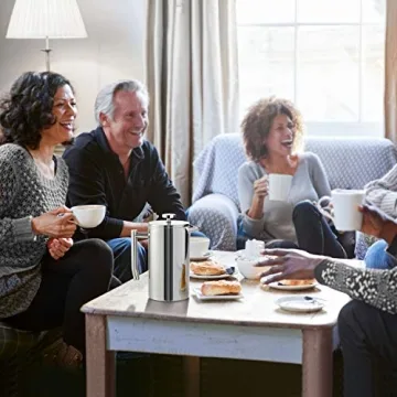 BAYKA French Press Coffee Maker - Insulated, Elegant & Durable