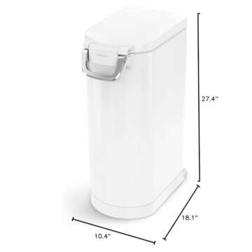 simplehuman X-Large Pet Food Storage Container, 40 lb