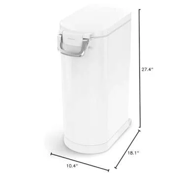 simplehuman X-Large Pet Food Storage Container, 40 lb